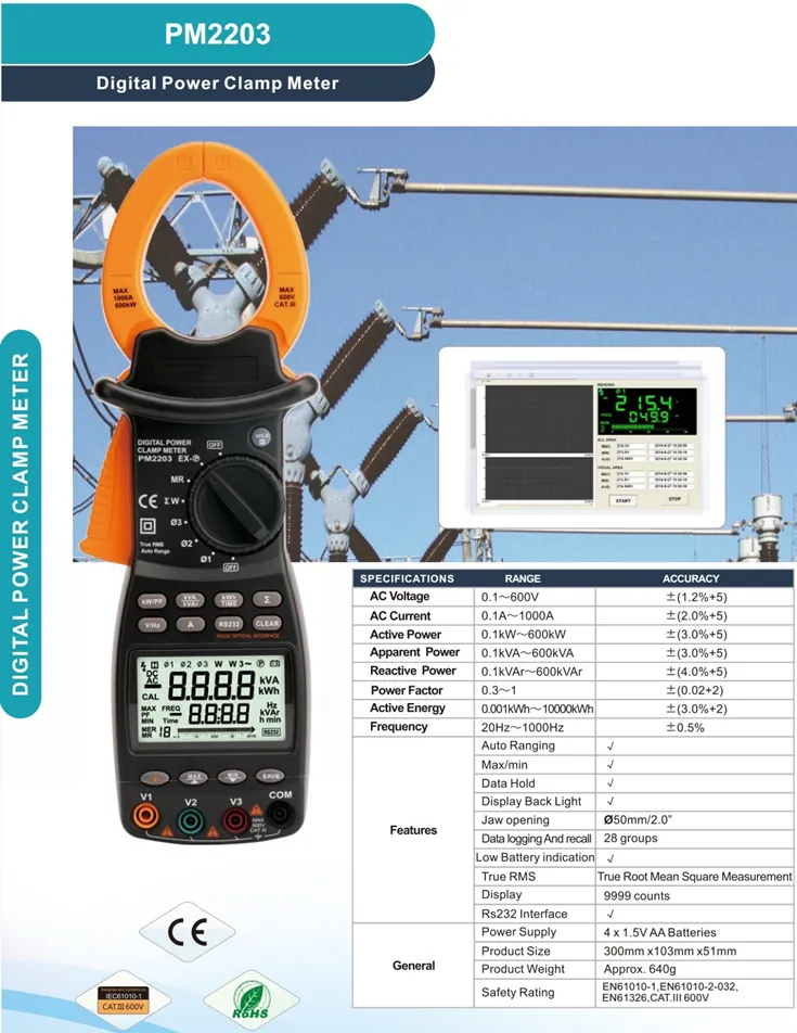 digital power clamp meter